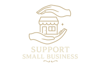 classy icon of support small business